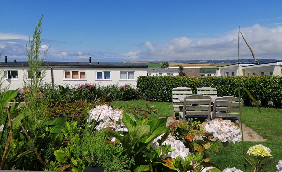 A view of Plot 46 at Widemouth Bay Holiday Village