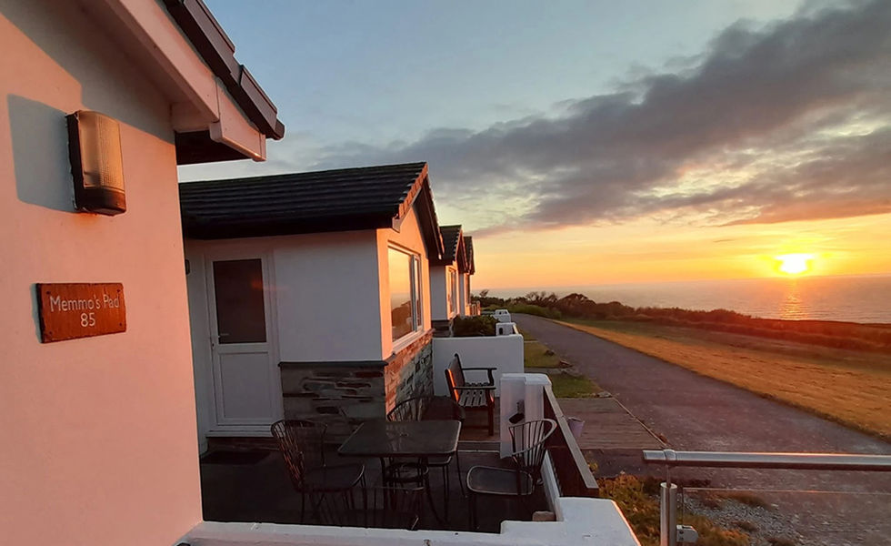 A view of Plot 85 at Widemouth Bay Holiday Village