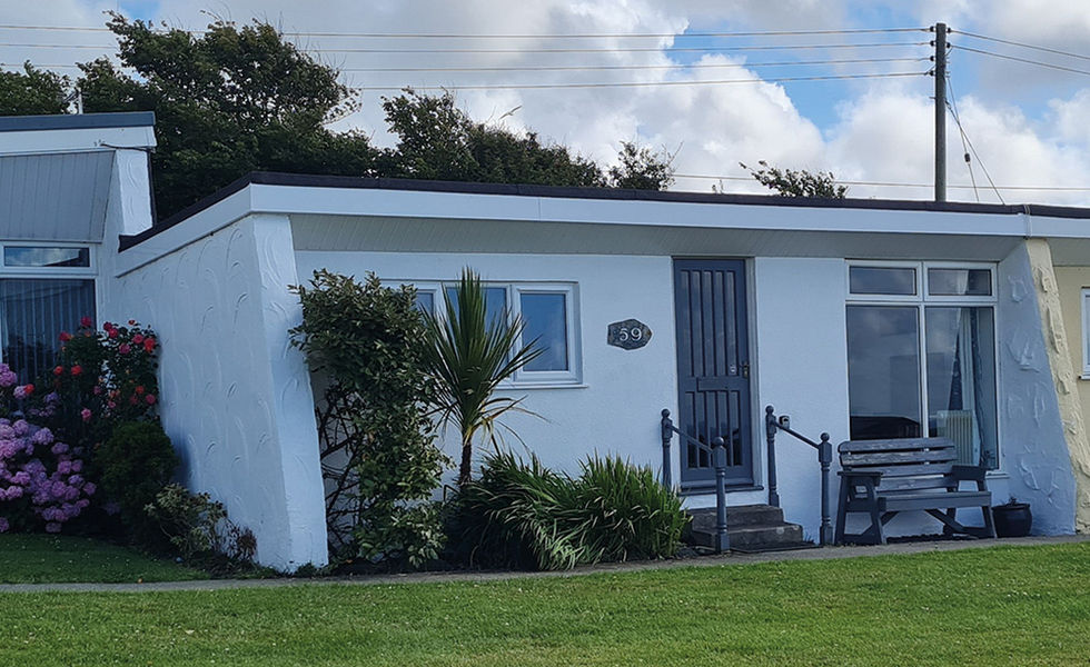 A view of Plot 59 at Widemouth Bay Holiday Village