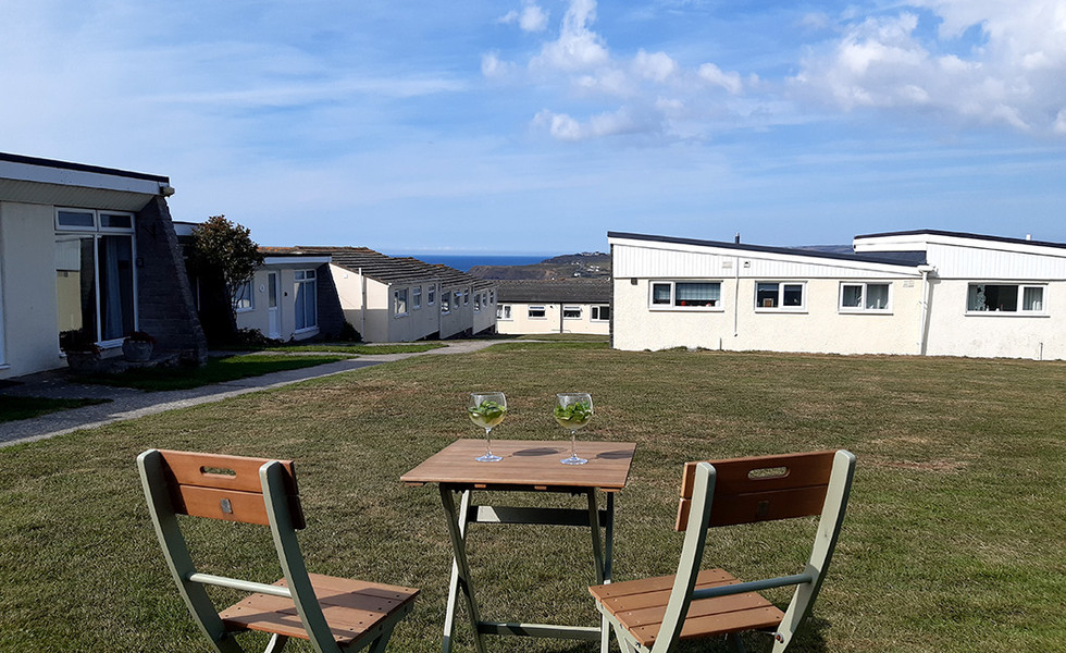 A view of Plot 18 at Widemouth Bay Holiday Village
