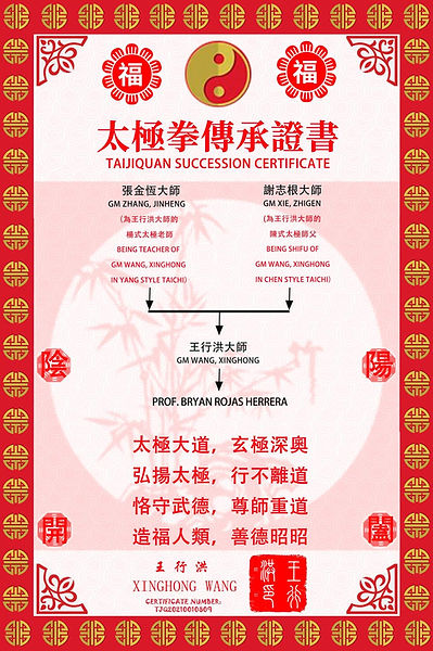 GM.Bryan Rojas Xinghong Wang Taichi-Qigong