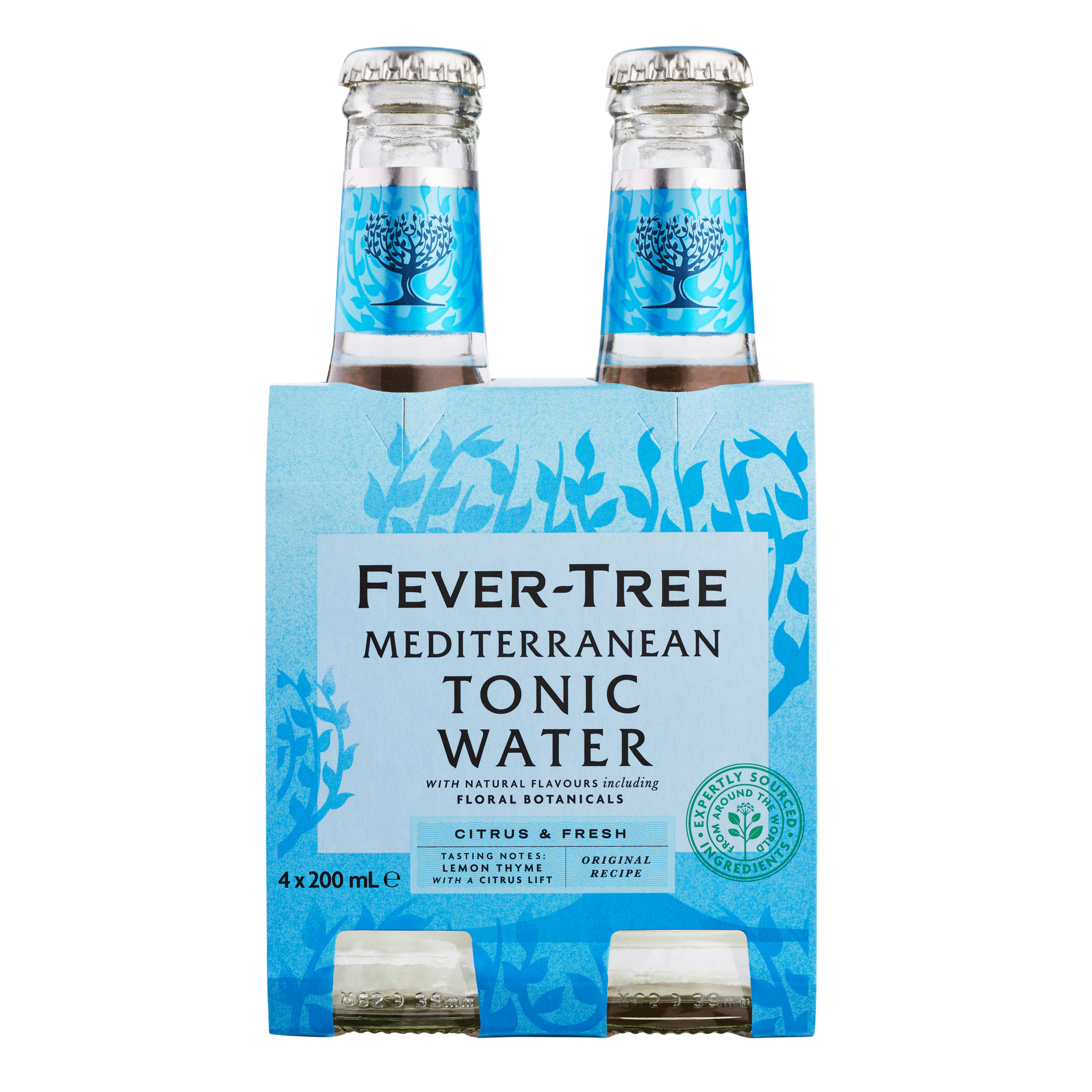 Fever-Tree Mediterranean Tonic 4 x200 ml