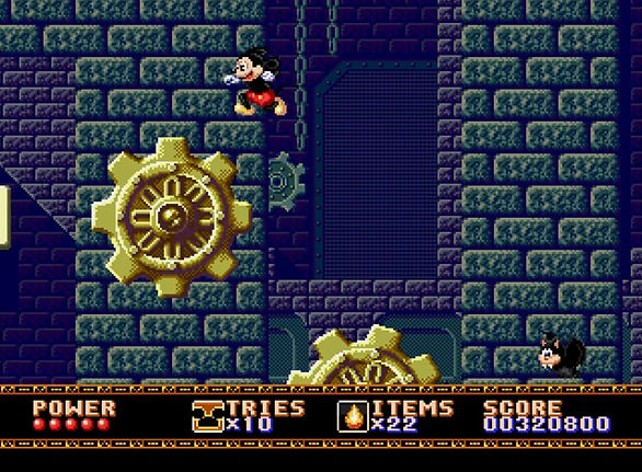 Castle of Illusion, Starring Mickey Mouse, Mega Drive, Clock Tower