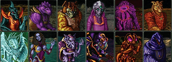 Master of Orion II, PC, DOS, MicroProse, playable races