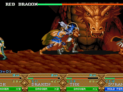 Tower of Doom, Dungeon & Dragons, Capcom, Arcade