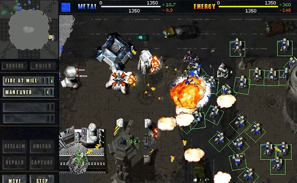 Total Annihilation, PC, Cavedog, PeeWee, fight