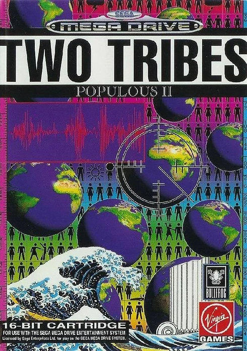 Populous II, Two Tribes, Mega Drive, Bullfrog, Electronic Arts