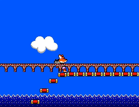 Psycho Fox, Master System, Bridge