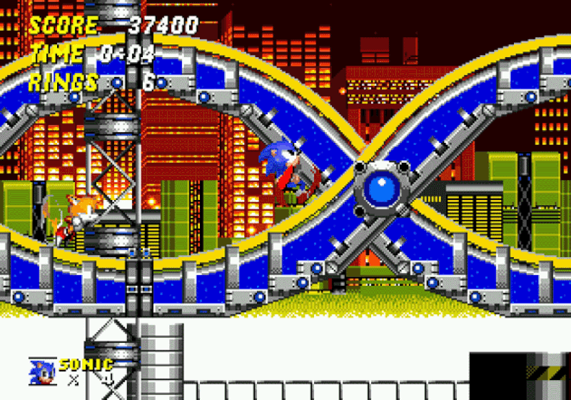 Sonic the Hedgehog 2, Mega Drive, Chemial Plant Zone