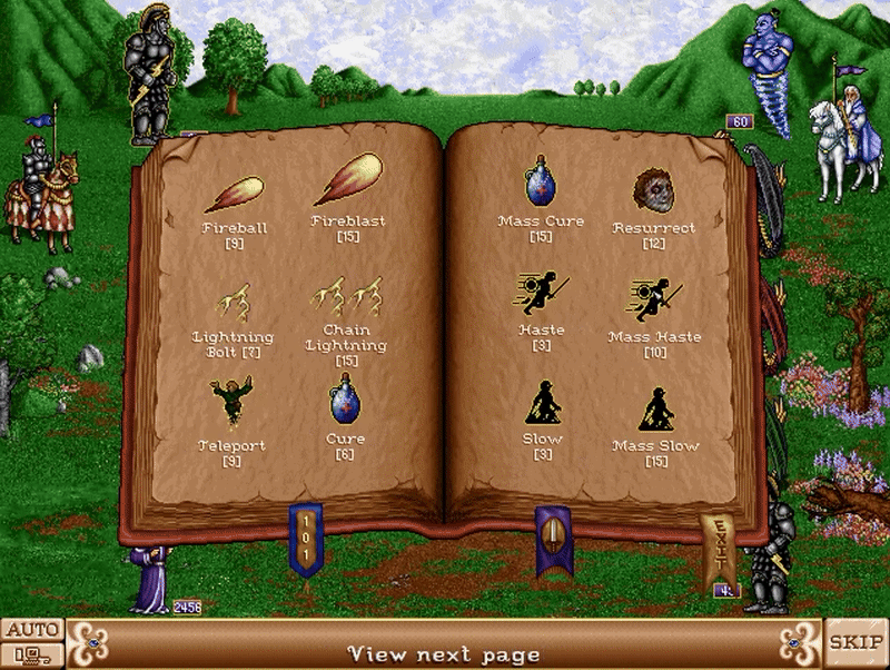 Heroes of Might and Magic II, the Succesion Wars, PC, 3DO, NWC, gif