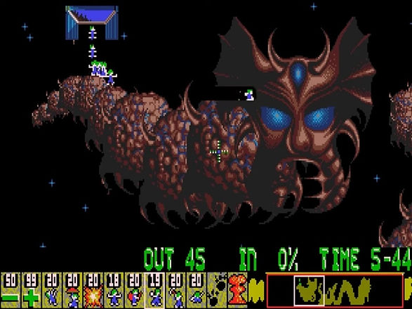 Lemmings, DOS, Atari ST, chaos