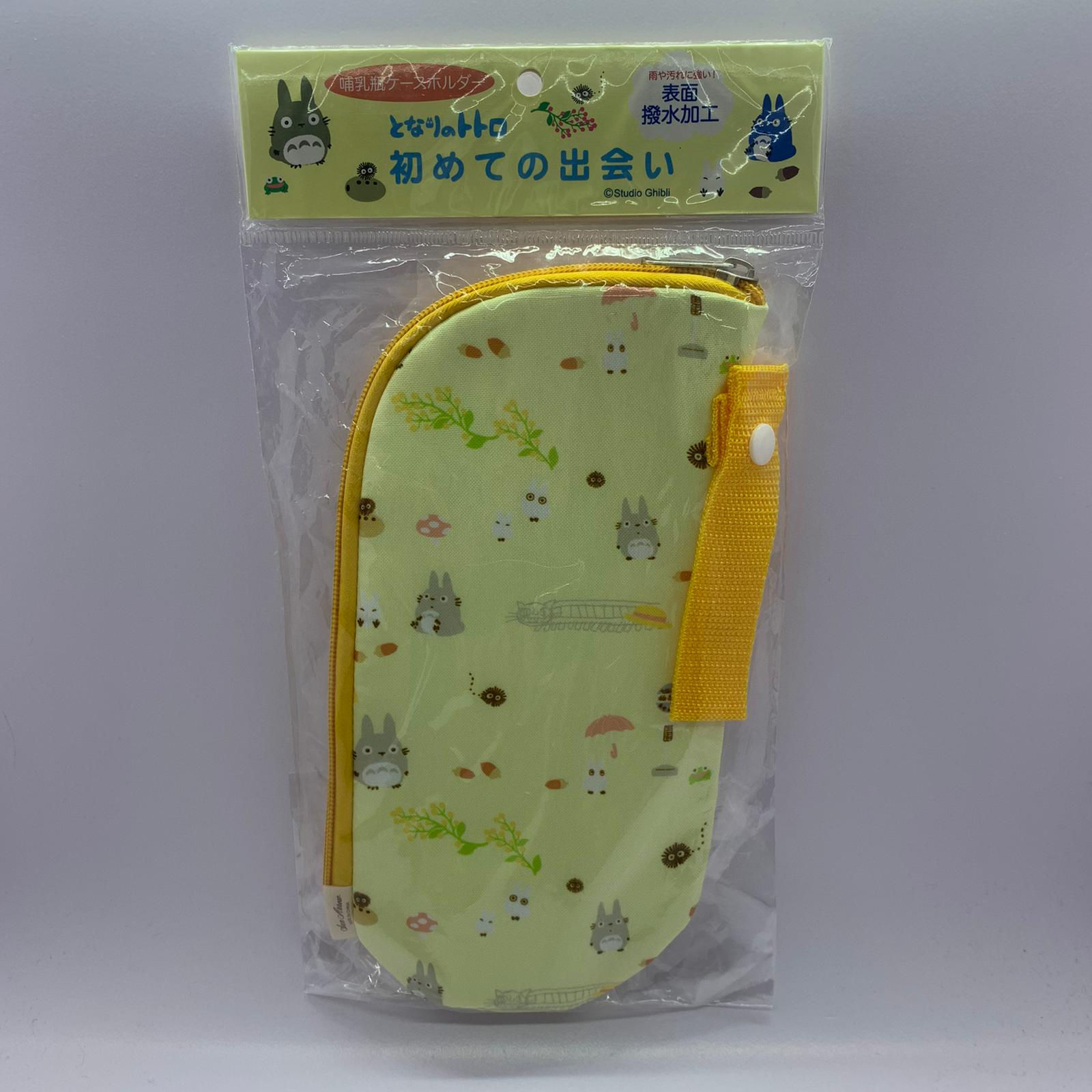 Totoro 龍貓 となりのトトロ 哺乳瓶 保溫袋 淺黃色