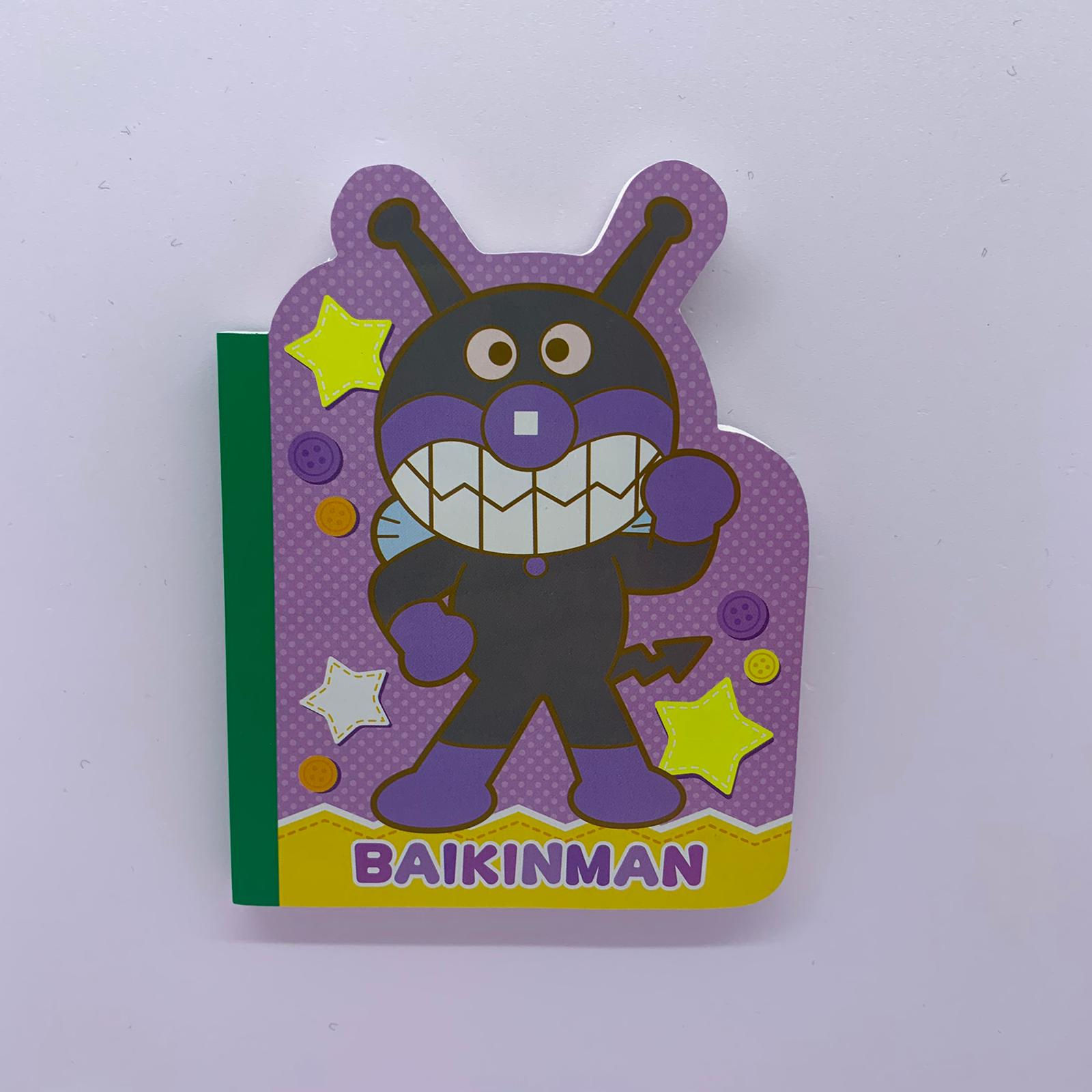 麵包超人 細菌人 Baikinman Notebook 記事簿 細本