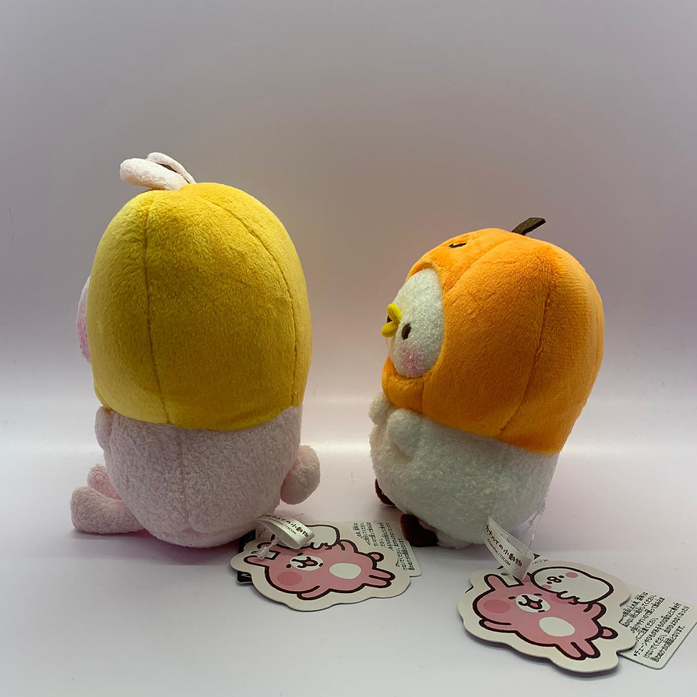 縮圖：Kanahei’s Small Animal 卡娜赫拉的小動物 粉紅兔兔 P助 Piske & Usagi Halloween 萬聖節 南瓜造型 公仔