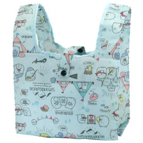 縮圖：Sumikko Gurashi 角落生物 露營系列 便攜可摺式環保袋 - 粉紅色款