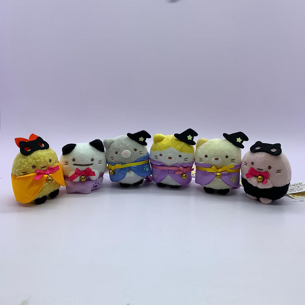 縮圖：Sumikko Gurashi 角落生物 2020年 萬聖節 Halloween 系列 細公仔 擺設 手玉Size - 小鬼