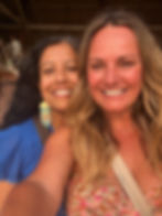 Nilanthi and Heidi in Bali