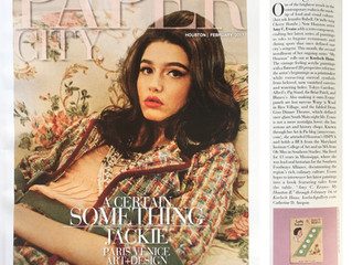 CURRENT SHOW FEATURED IN PAPER CITY MAG