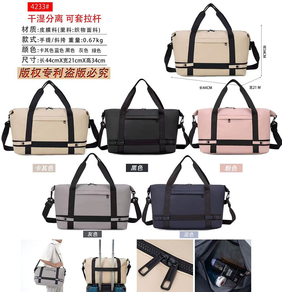 Miniatura: Bolso de viaje de gran capacidad LYD260420027