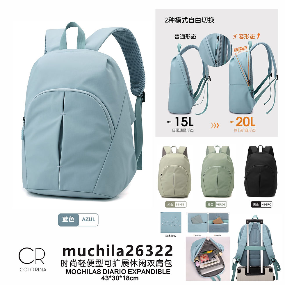 Miniatura: Mochilas dario expandible muchila26322