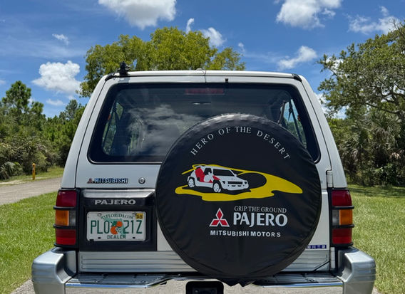 1996 Mitsubishi Pajero Wide XR1 in white for sale at Lion JDM Imports LLC – classic Japanese SUV with nationwide shipping available.