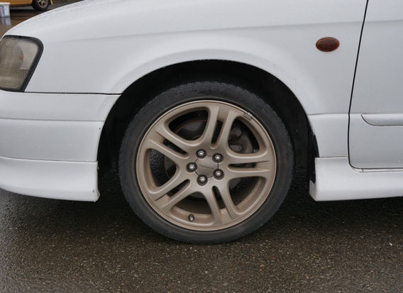 Original GT-B wheels on 1999 Subaru Legacy Wagon GT-B E-Tune – rare low-mileage JDM AWD wagon