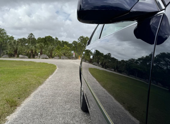 Side profile of 2000 Toyota Crown Majesta C Type VIP style JDM luxury sedan