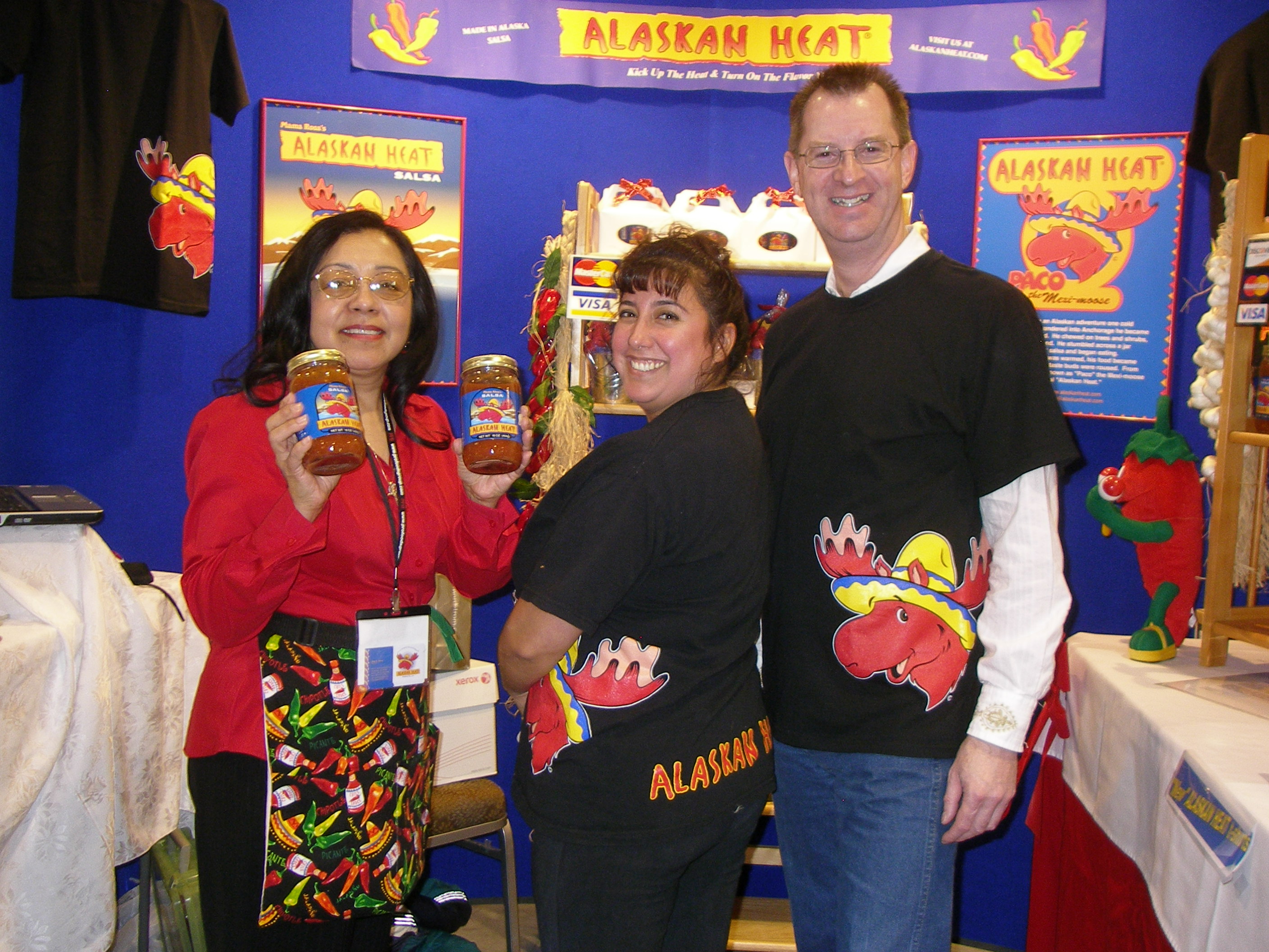 Our great salsa & t-shirts