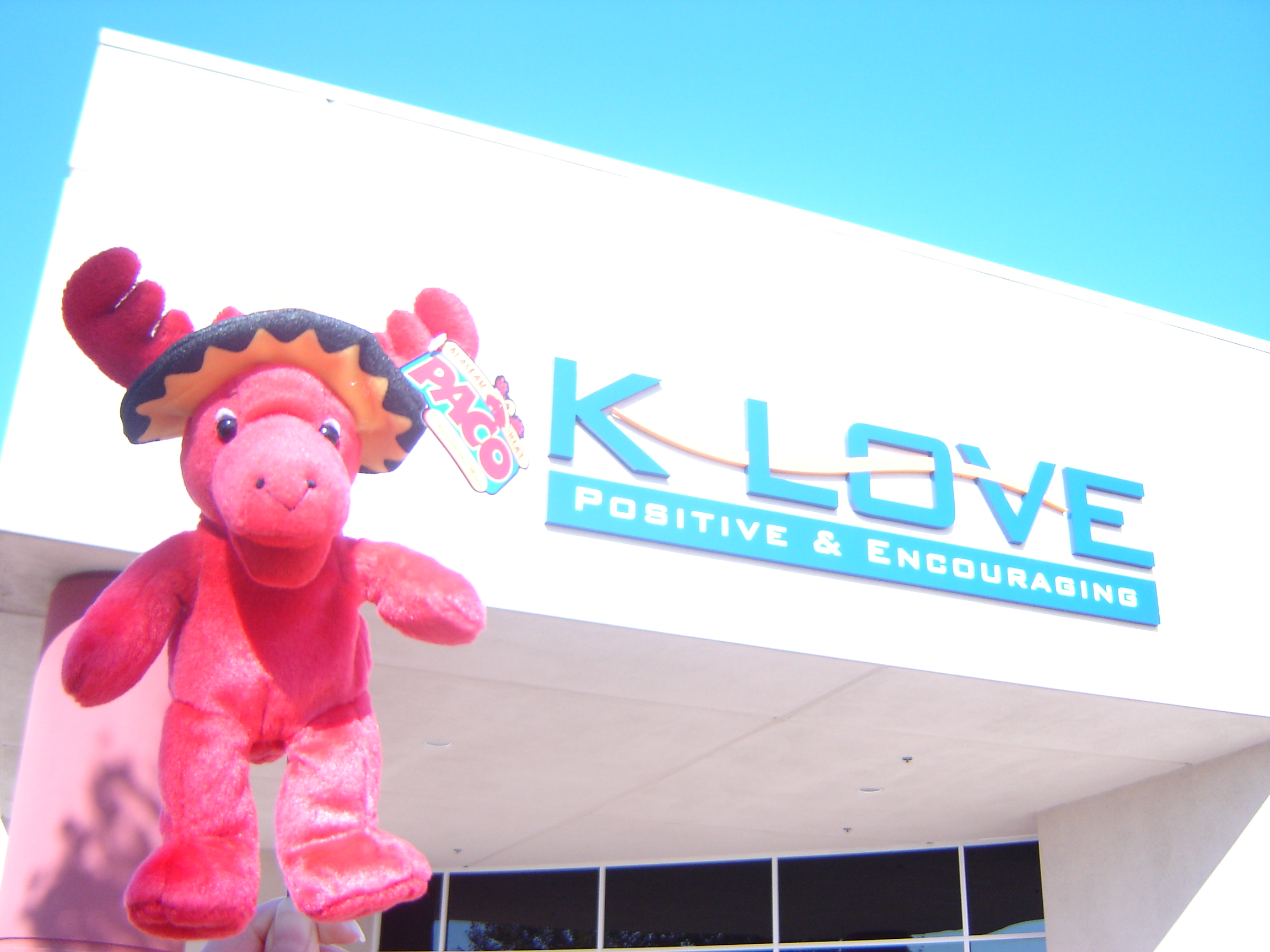 Paco Mexi-moose visits KLOVE
