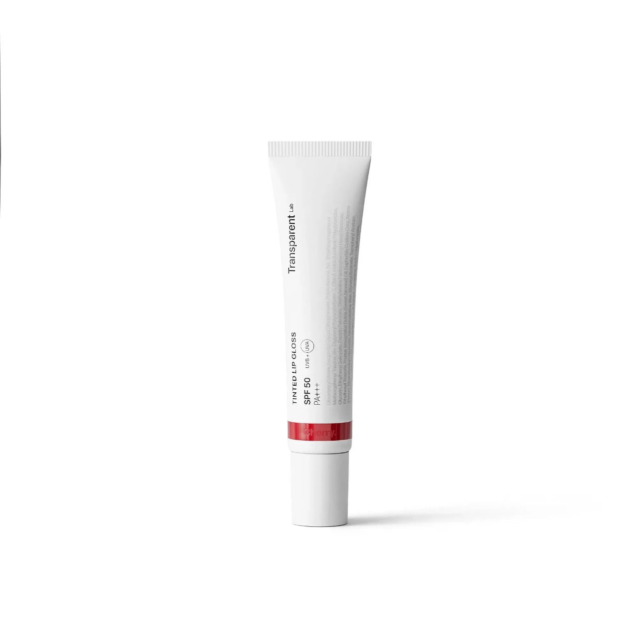 Бальзам для губ з SPF 50 кольору вишня TRANSPARENT-LAB - TINTED LIPGLOSS SPF