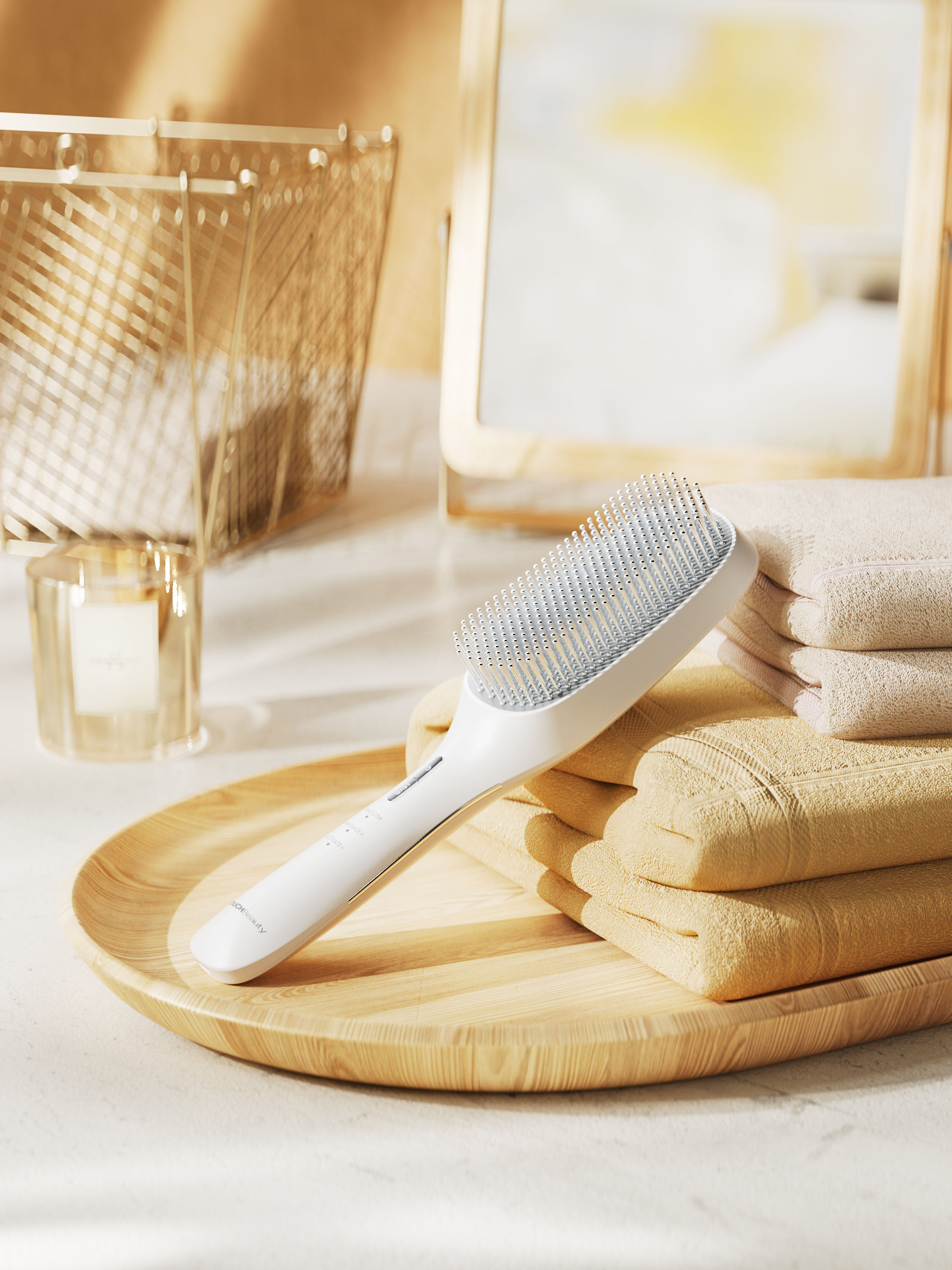 Мікрострумова багатофункціональна щітка з вібромасажем Touch Beauty