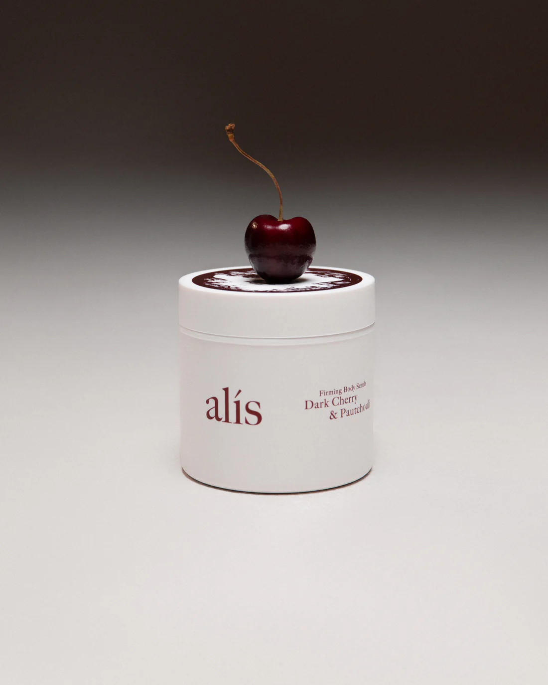 Зміцнюючий скраб для тіла Alis - Dark Cherry&Pautchouli