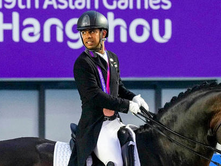 Anush Agarwalla Makes History as India's First Dressage Olympian