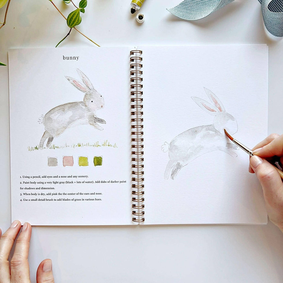 Thumbnail: Animals watercolor workbook