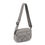 Thumbnail: Inspiration - Braided Woven Nylon Crossbody: Cream