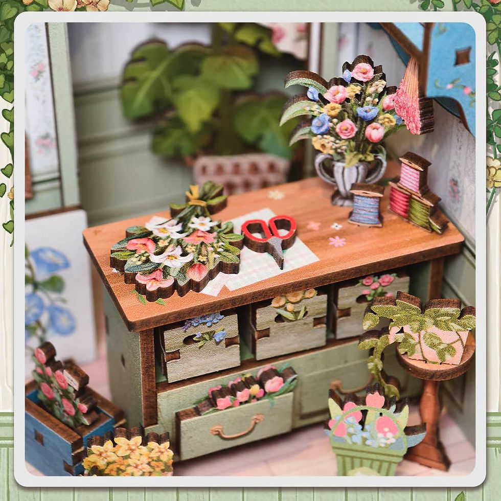 Thumbnail: DIY Book Nook Kit: Champs-Élysées Florist