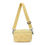Thumbnail: Inspiration - Braided Woven Nylon Crossbody: Cream