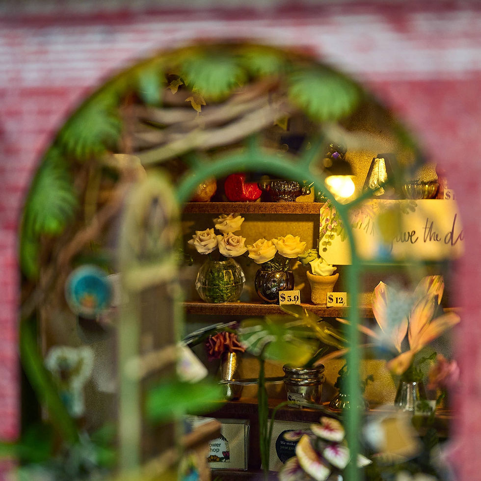 Thumbnail: DIY Book Nook Kit: Flower Shop