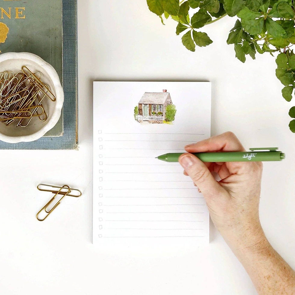 Thumbnail: Everyday checklist notepad: Bluebird
