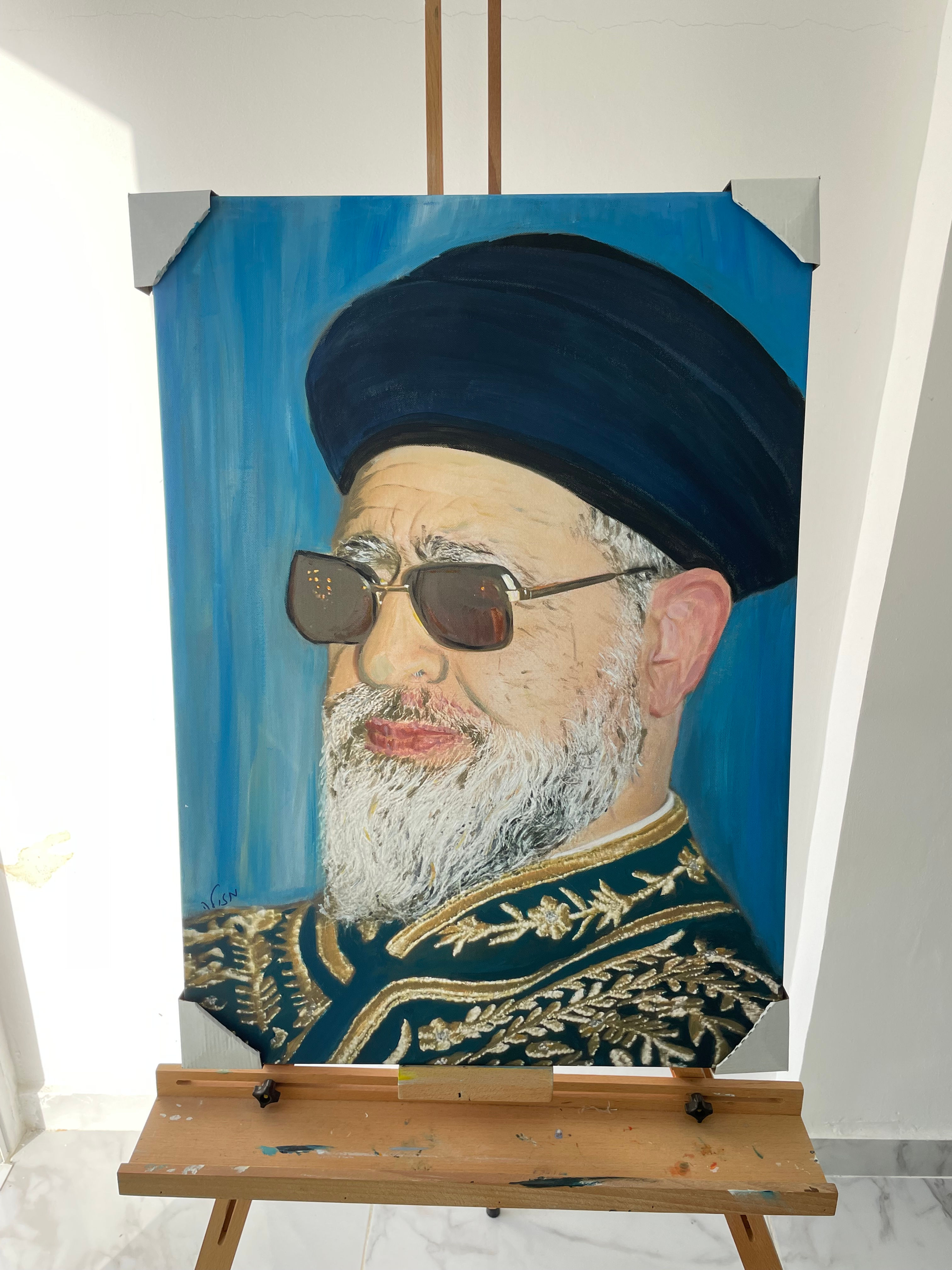 ציור - הרב עובדיה יוסף