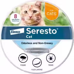 סרסטו קולר לחתולים נגד פרעושים וקרציות- SERESTO
