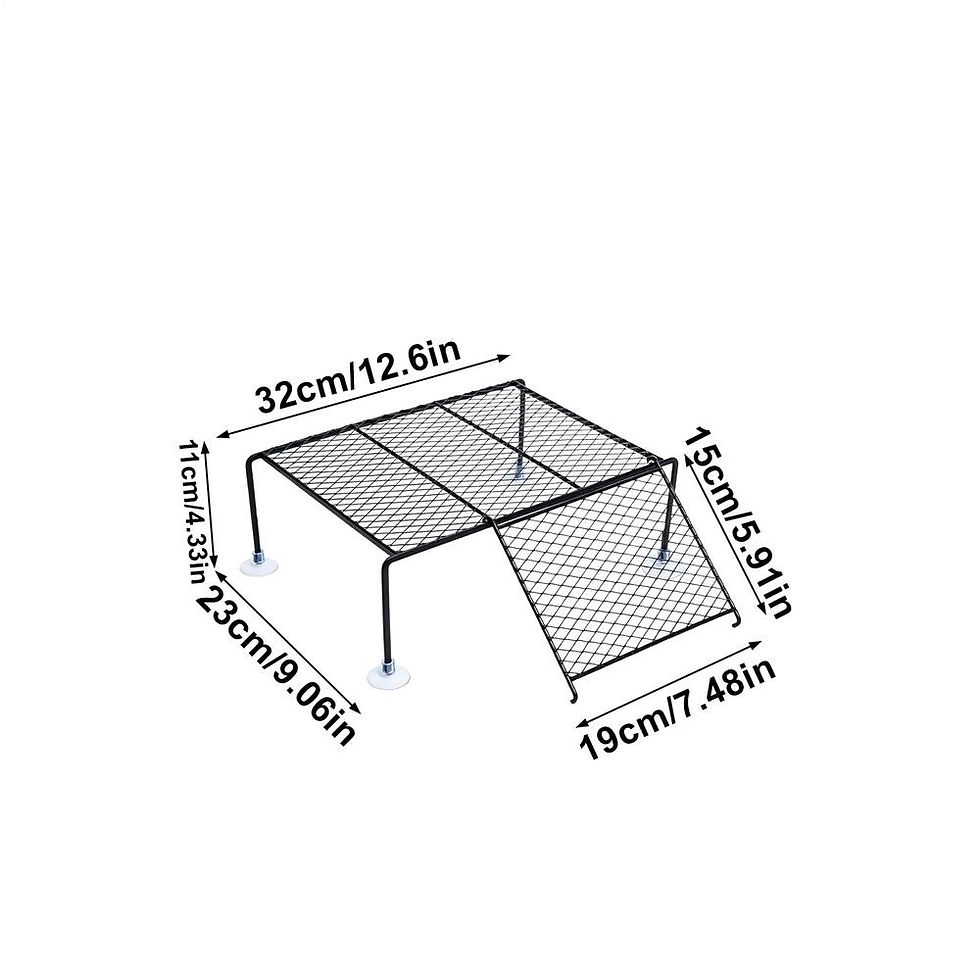 Miniatura: Suction Cup Turtle Basking Dock Rest Platforms Reptile Basking Area For Tortoise