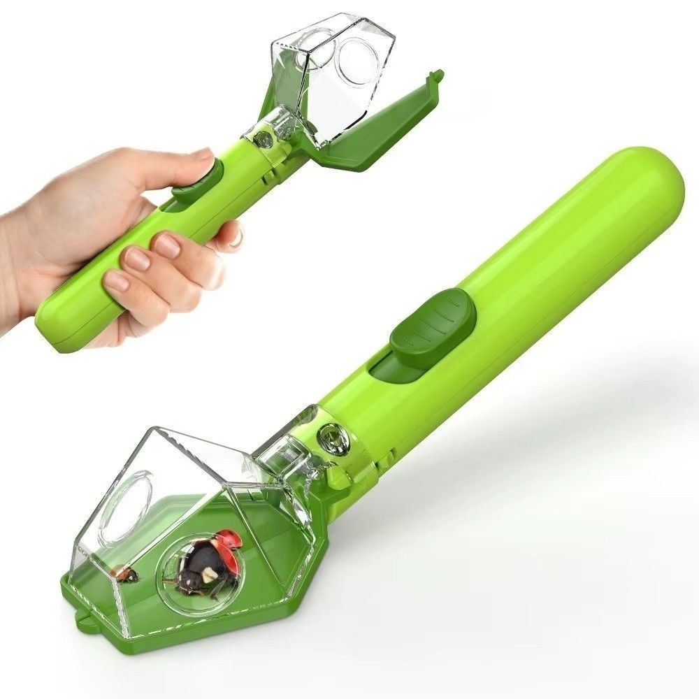 Multifunctional Portable Insect Catcher Safe Release Mechanism Push Type Handhel