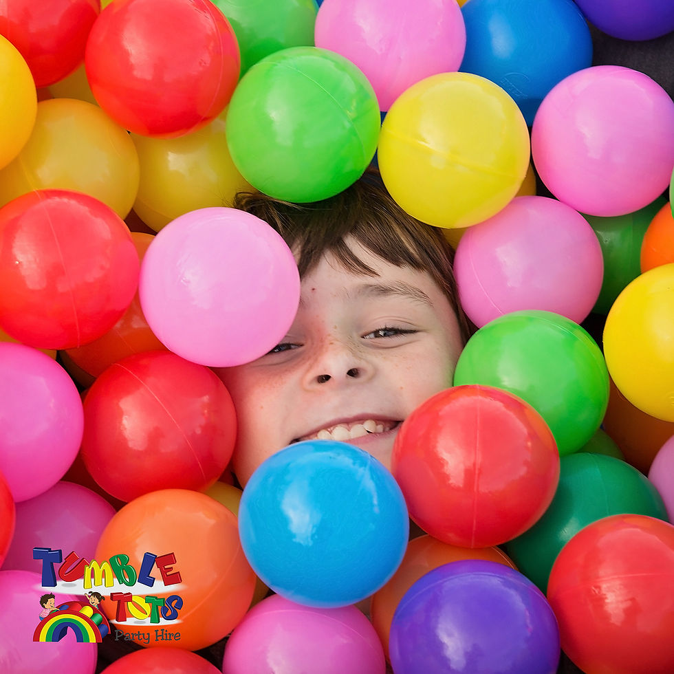 Ball Pits provide a multi-sensory environment