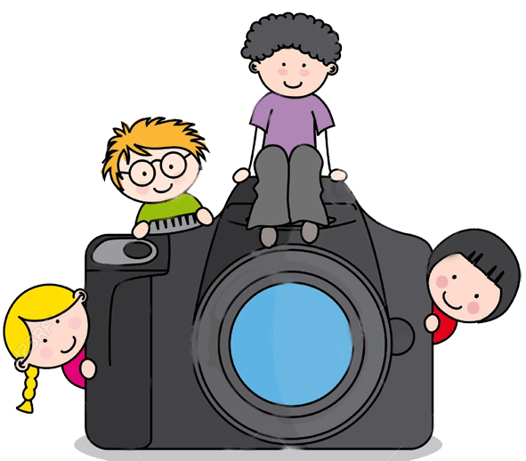 14690117-children-with-a-camera-Funny-is