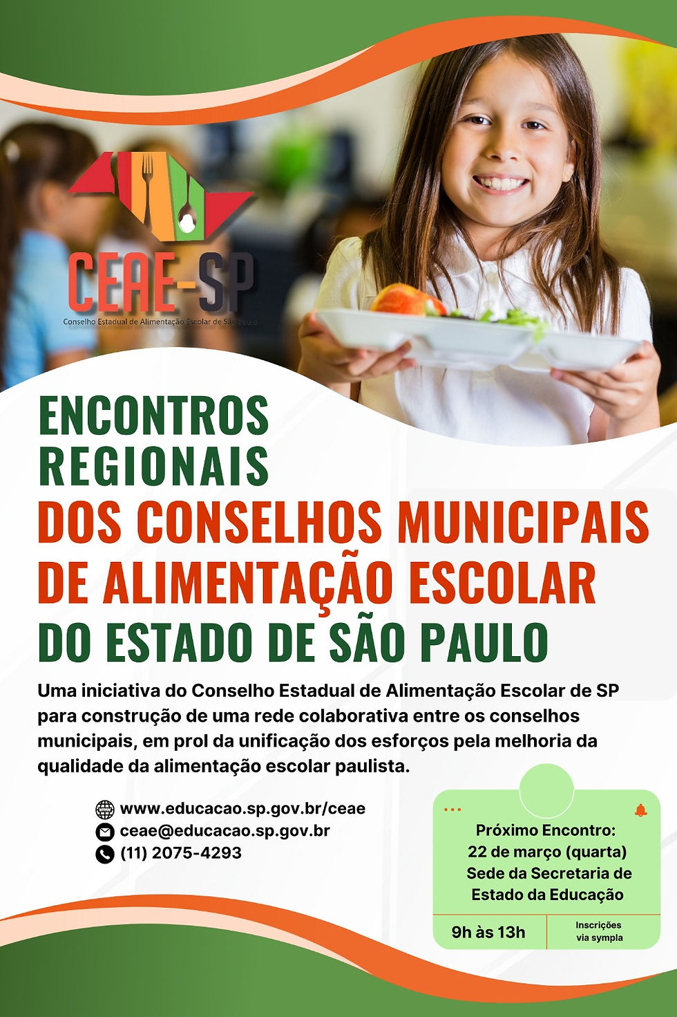 Encontro Regional dos Conselhos de Alimentação Escolar do Estado de São Paulo