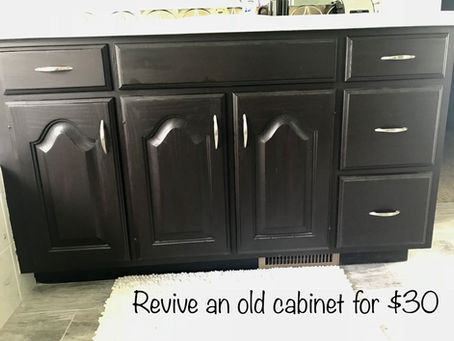 Revive an Old Cabinet for $30