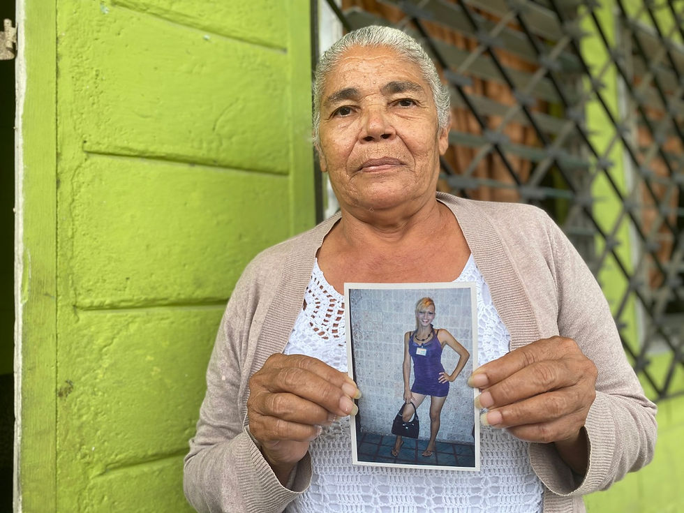 Doña Rosa es madre de Vicky Hernández, activista asesinada hace 11 años en Honduras | Fotografía de Reportar Sin Miedo