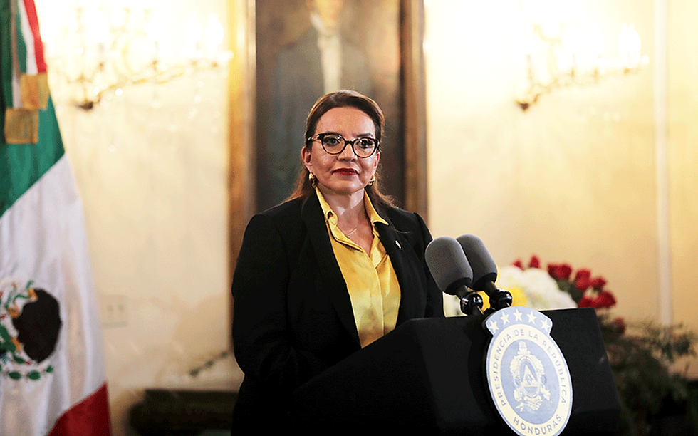 Xiomara Castro en una imagen de archivo | Fotografía cortesía