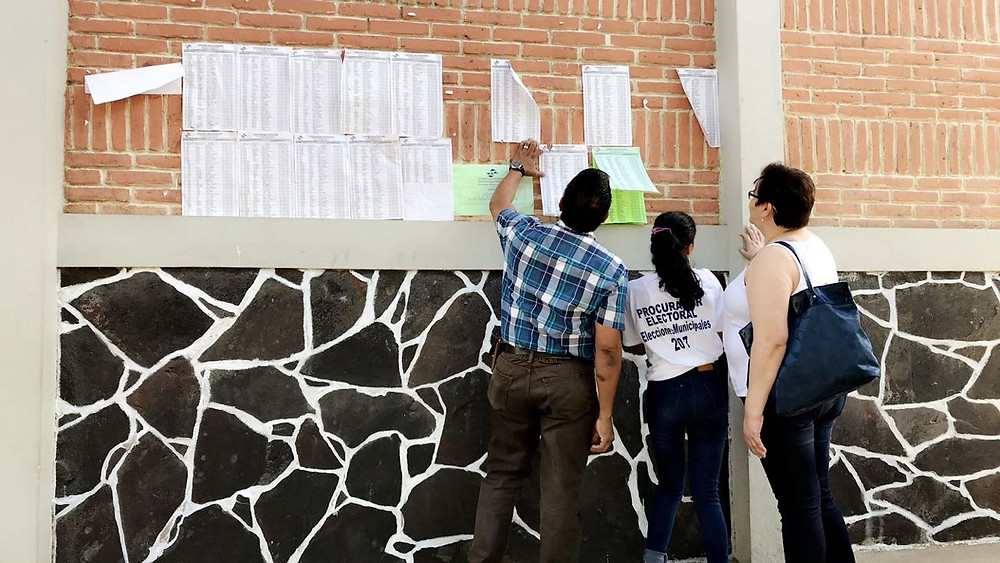 1er Informe de #Municipales2017: JRV vacías, cientos no aparecen en el Padrón Electoral y las figuras publicas votan